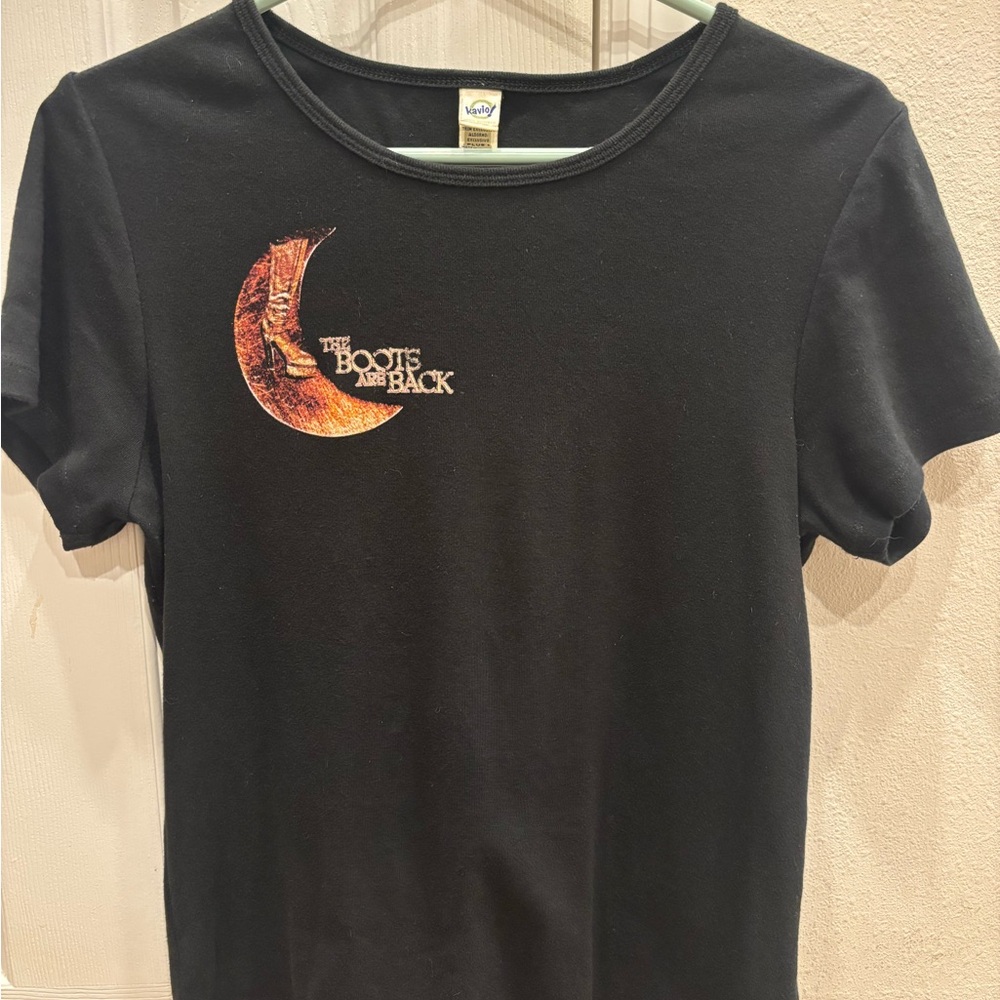 Stevie Nicks, Rare, The Boots Are Back Black Women's 2007 Concert Tee
